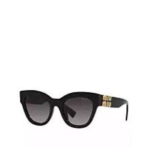 Miu Cat Eye Sunglasses 51Mm Black Gradient All